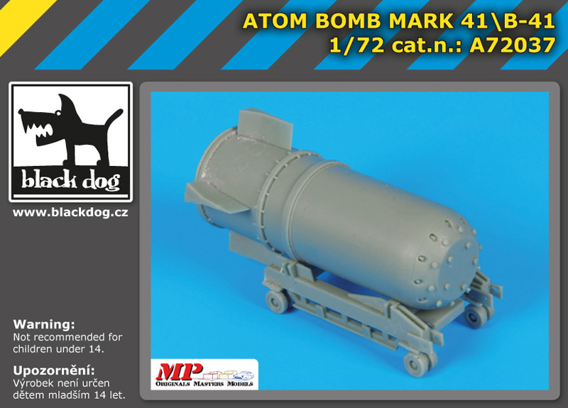 1/72 Atom bomb Mark 41/B-41