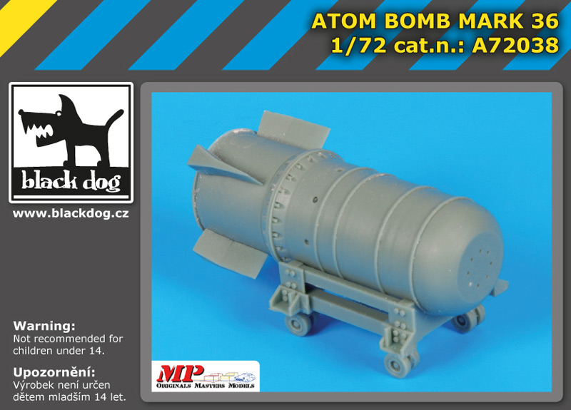 1/72 Atom bomb Mark 36