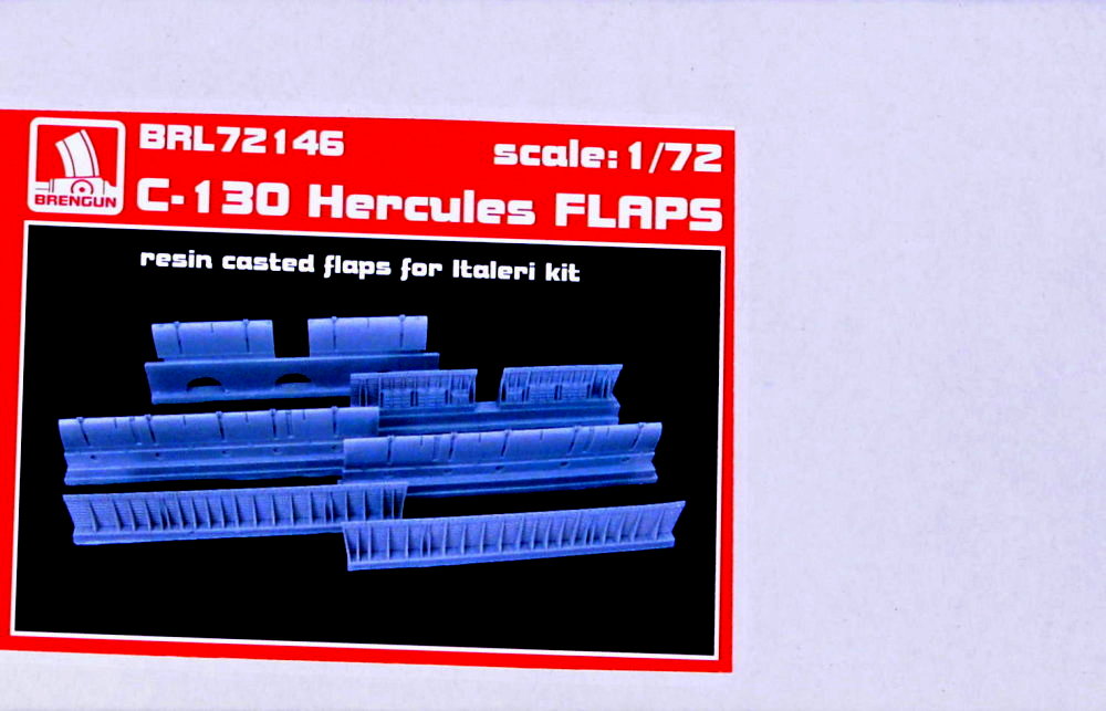 1/72 C-130 Hercules FLAPS - resin set (ITAL)