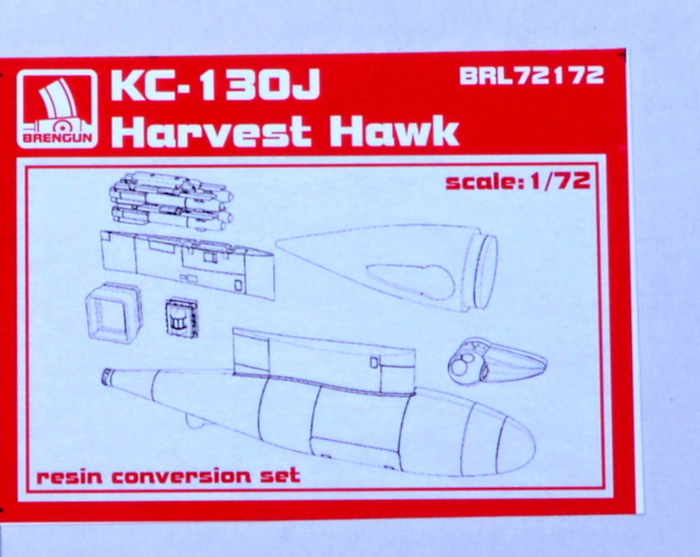 1/72 KC-130J Harvest Hawk - Conv.set