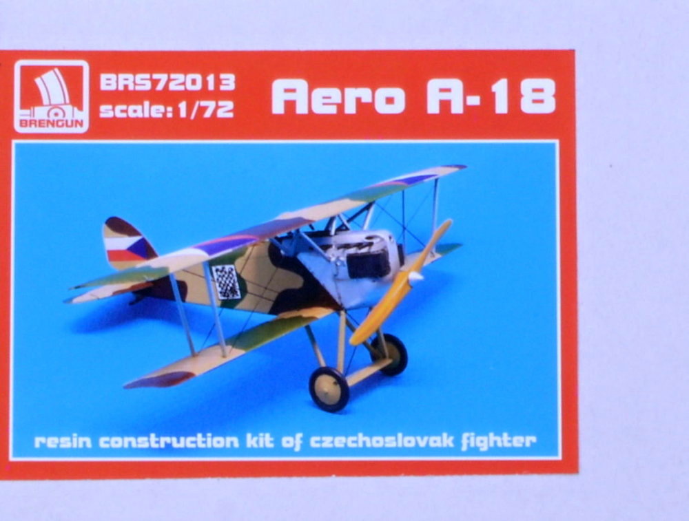 1/72 Aero A-18 Czechoslovak Fighter (resin kit)