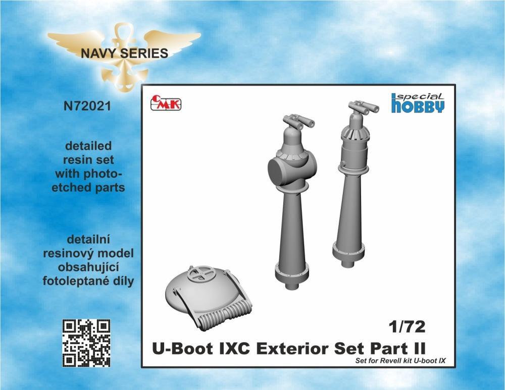 for U-Boot IX in 1:72 Part I MPM CMK N72013 Exterior Set 