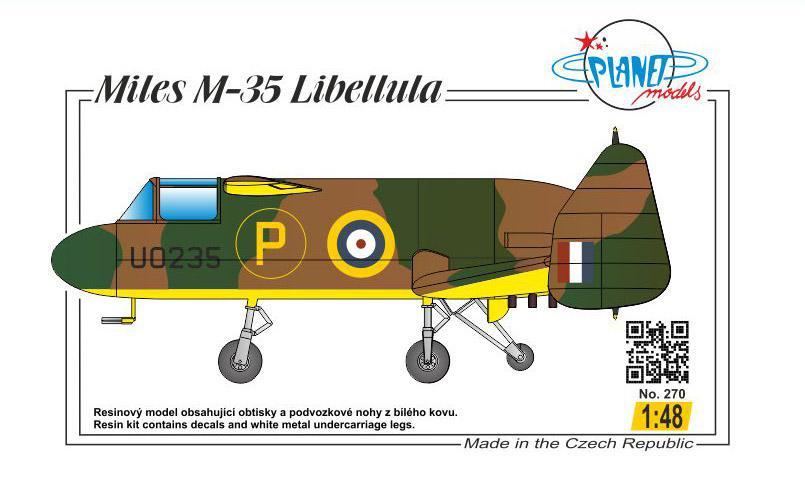 1/48 Miles M-35 Libellula (resin kit)