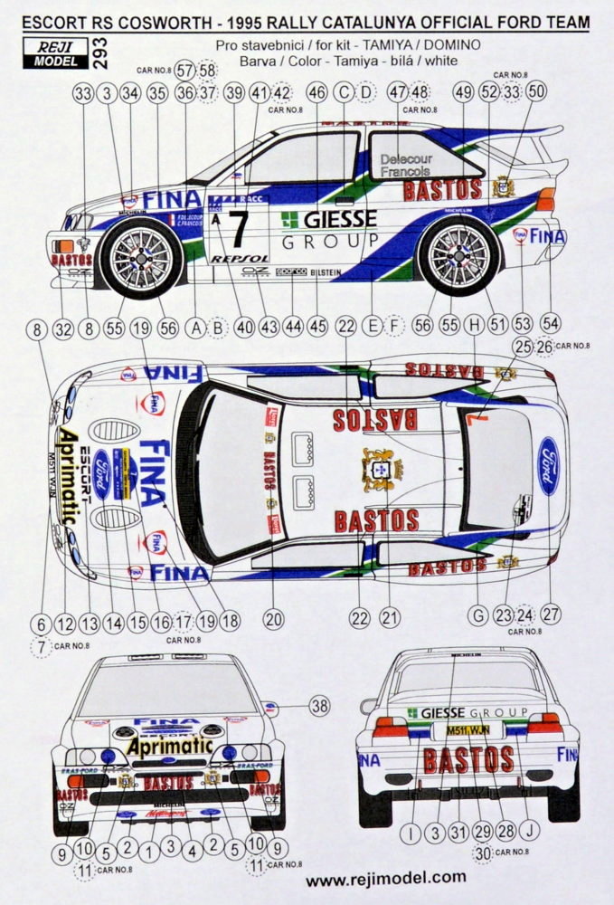 1/24 Transkit Escort RS Cosworth R.Catalunya 1995