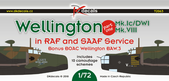 1/72 Wellington in RAF/SAAF (10x camo) Part 1