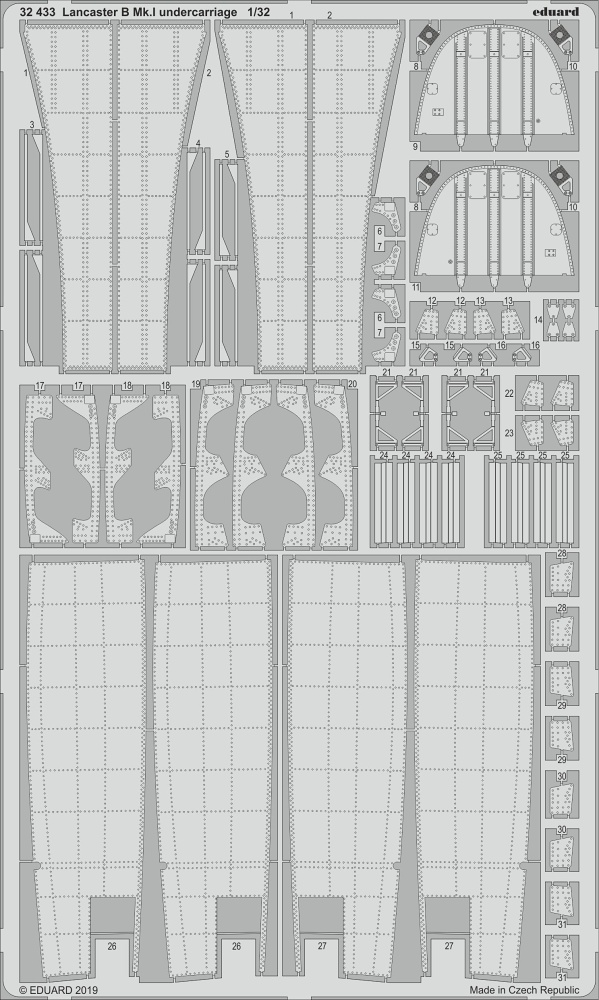 SET Lancaster B Mk.I undercarriage (HKM)