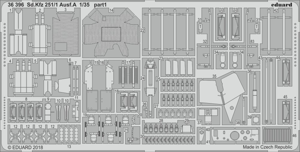 SET Sd.Kfz 251/1 Ausf.A (ICM)