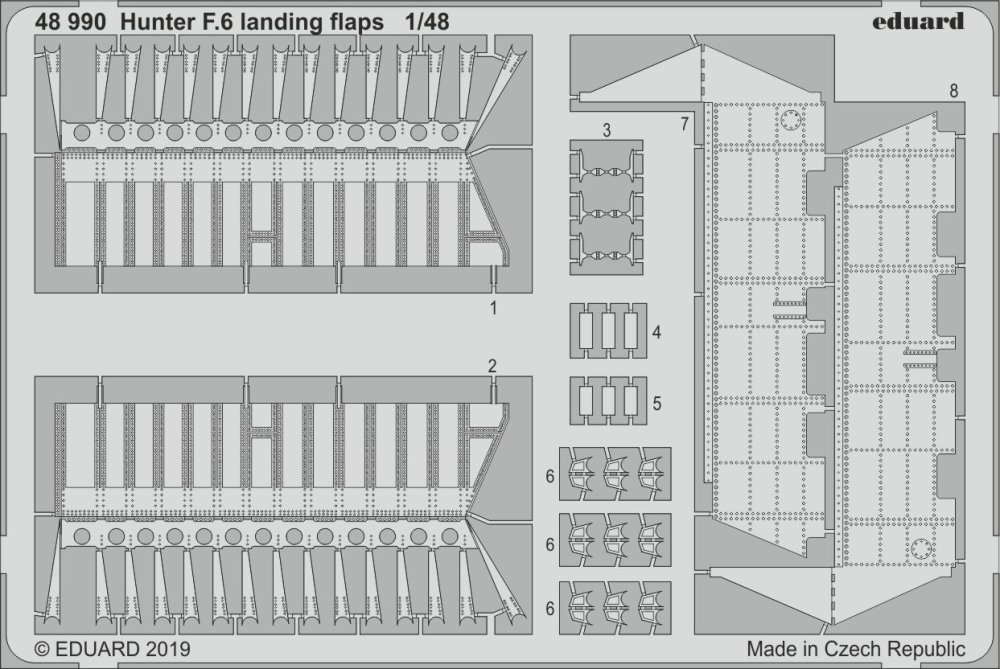 SET Hunter F.6 landing flaps (AIRF)