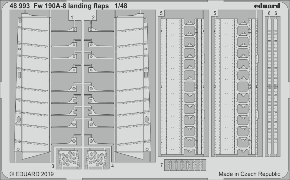 SET Fw 190A-8 landing flaps (EDU)