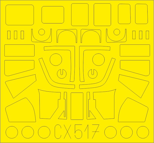 Mask 1/72 Sea King HAR.3 / Mk.43 (AIRF)