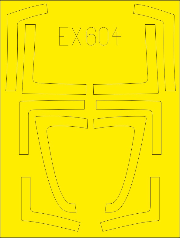 Mask 1/48 F/A-18B/D (KIN)