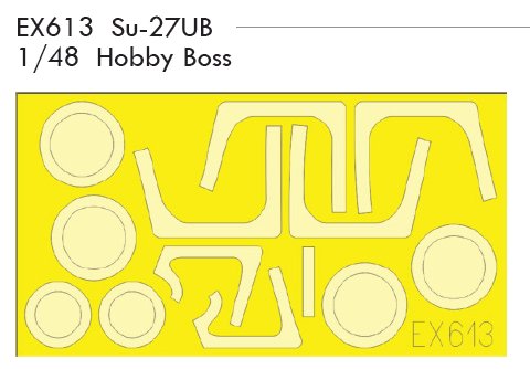 Mask 1/48 Su-27UB (HOBBYB)