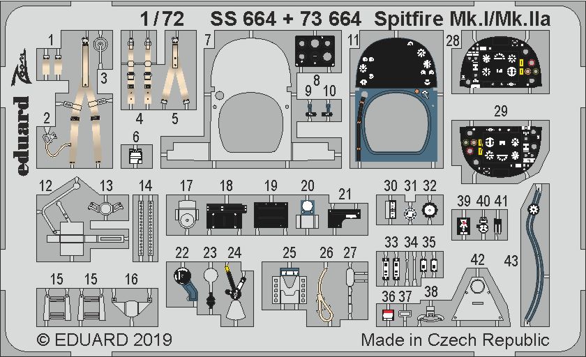 1/72 Spitfire Mk.I/Mk.IIa (AIRF)