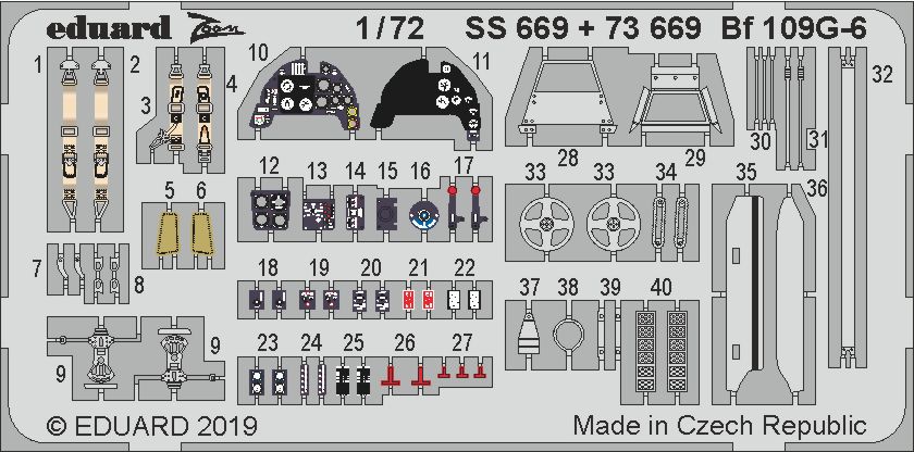 1/72 Bf 109G-6 (TAM)