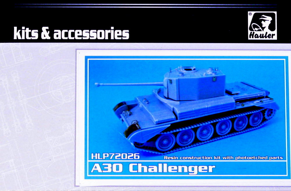 1/72 A30 Challenger British Tank (resin kit)