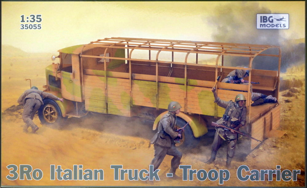1/35 3Ro Italian Truck - Troop Carrier