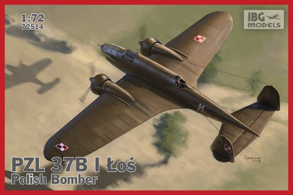 1/72 PZL.37 B I Los - Polish Medium Bomber