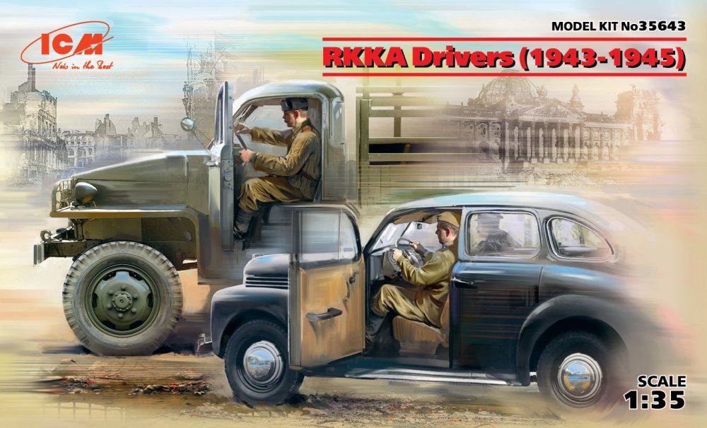 1/35 RKKA Drivers 1943-1945 (2 fig.)