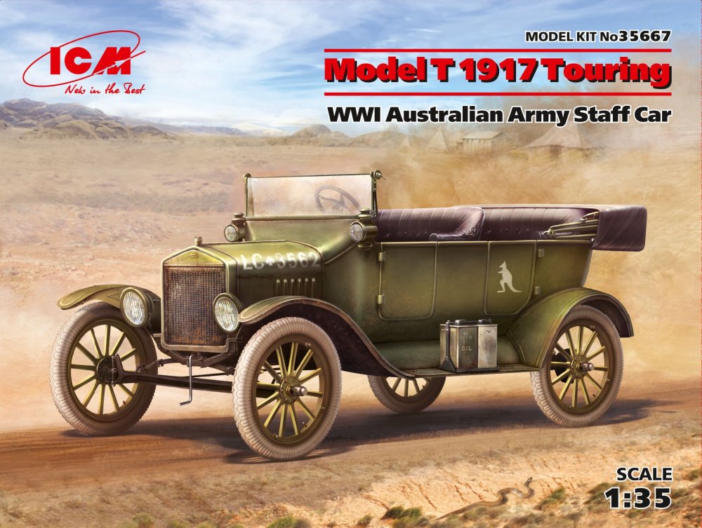 1/35 Model T 1917 Touring, Austral. WWII Staff Car