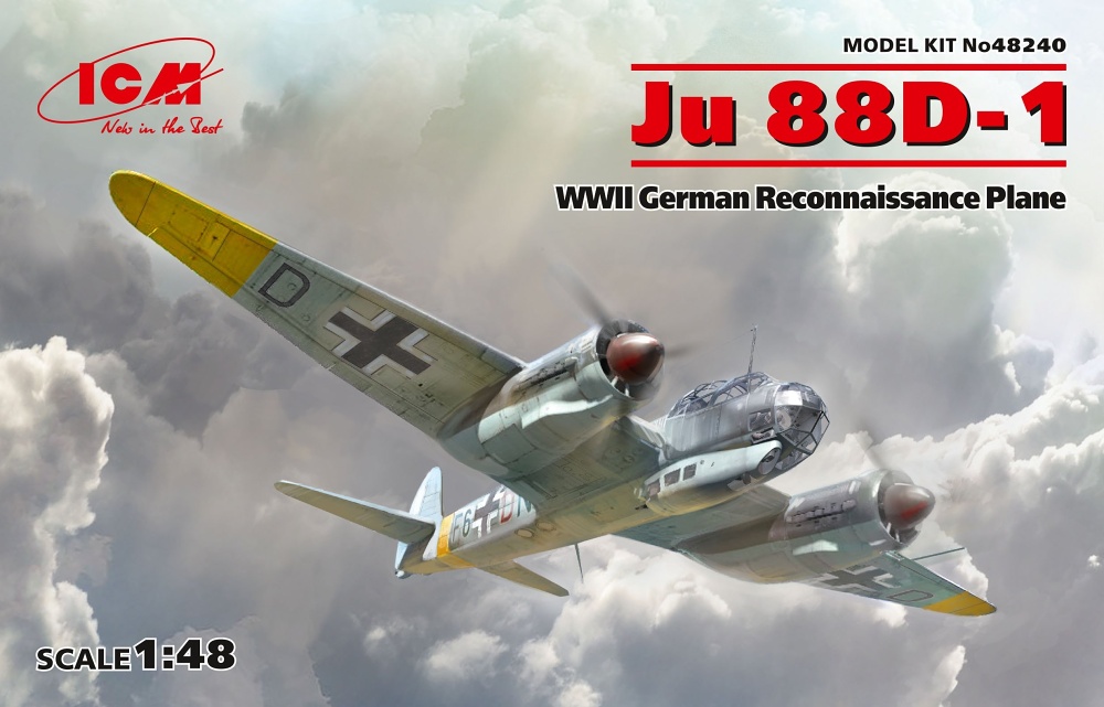 1/48 Junkers Ju 88D-1 German WWII Reconnaiss.Plane