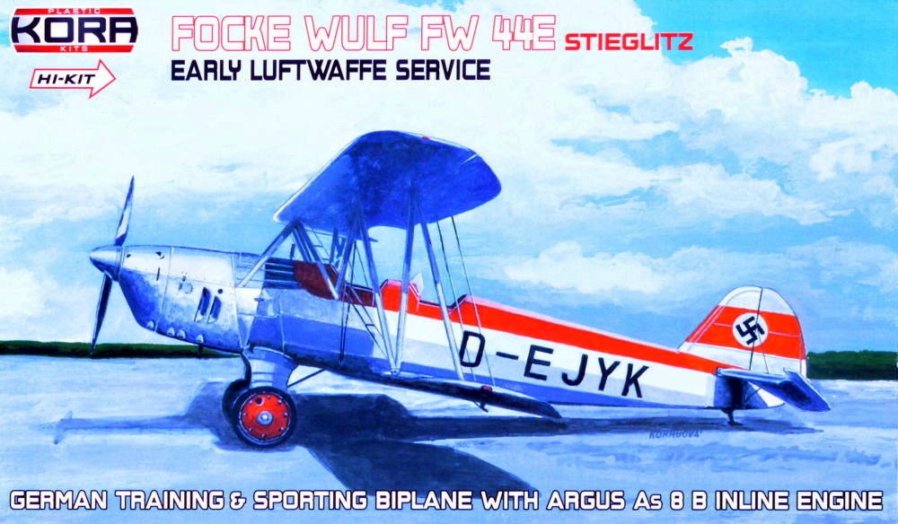 1/72 Fw 44E Steiglitz Early Luftwaffe Service