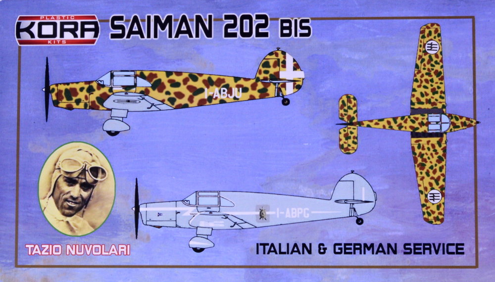 1/72 Saiman 202bis Italian&German Service 