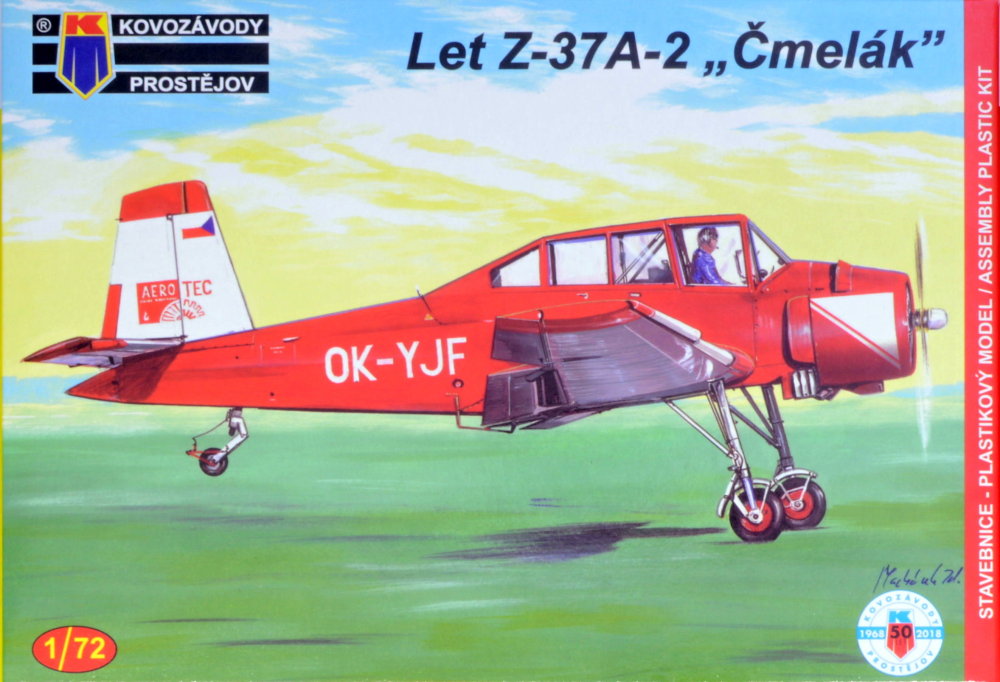 1/72 Let Z-37A-2 'Cmelak' (3x CZ camo)