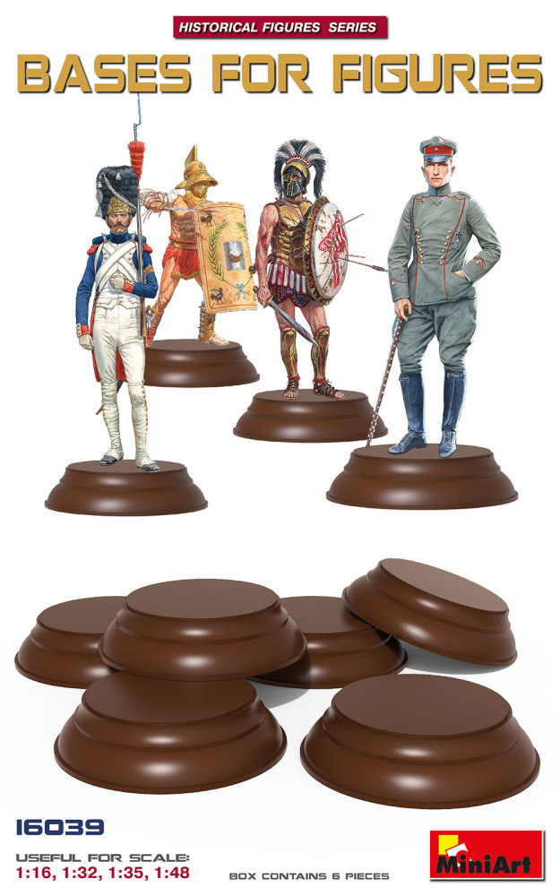 Bases for Figures (6 pcs.)