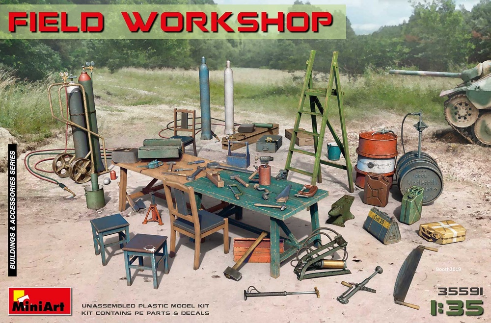 1/35 Field Workshop (incl. PE & decals)