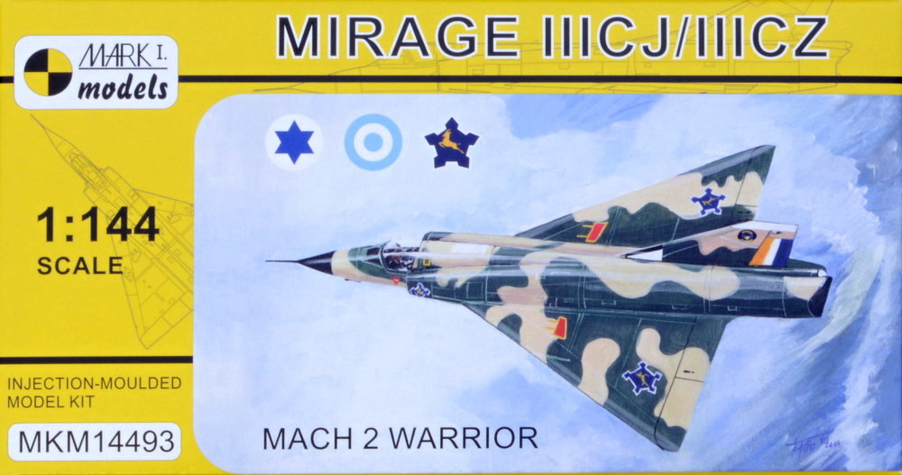 1/144 Mirage IIICJ/CZ 'Mach 2 warrior' (4x camo)