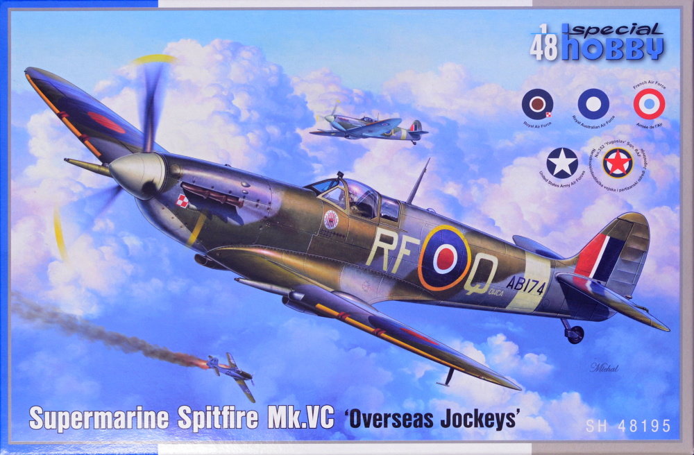 1/48 Supermarine Spitfire Mk.VC 'Overseas Jockeys'
