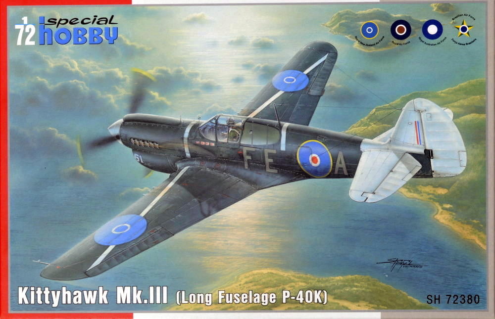 1/72 Kittyhawk Mk.III (Long Fuselage P-40K)