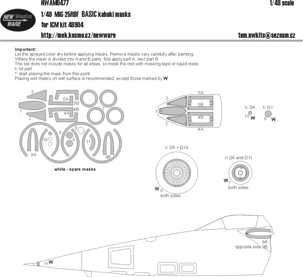 1/48 MiG-25RBF BASIC (ICM)