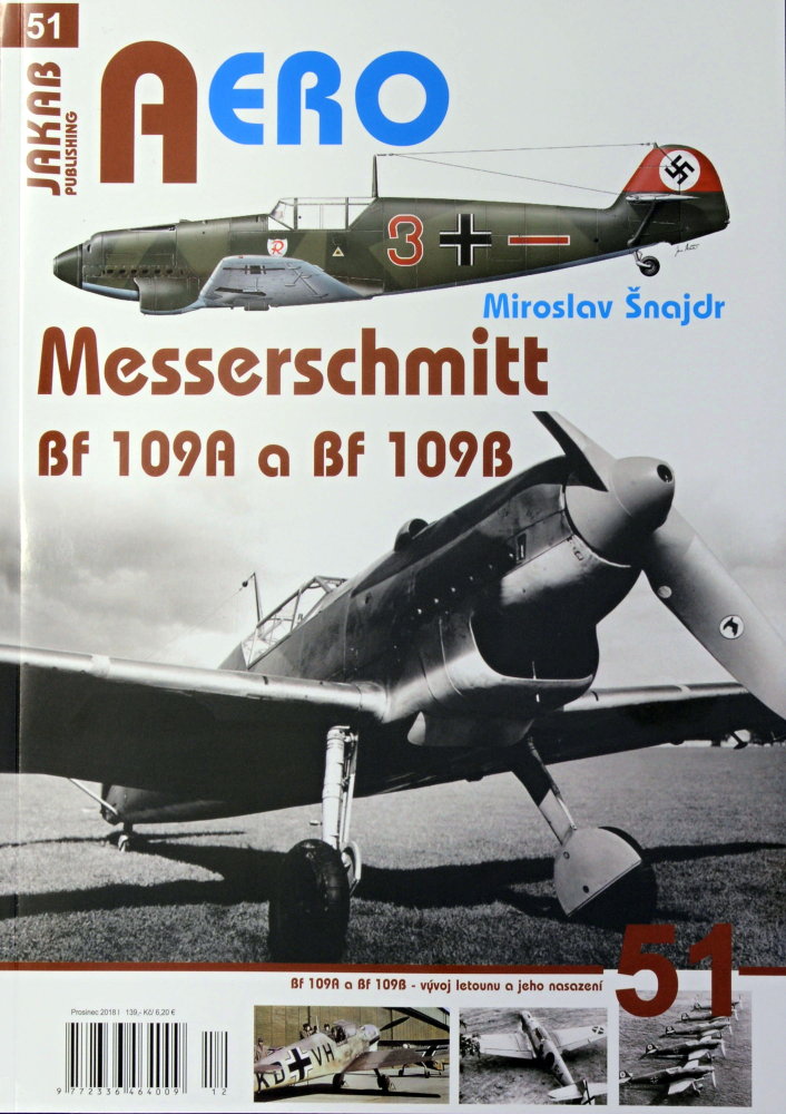 Publ. AERO - Messerschmitt Bf 109 A,B (Czech text)