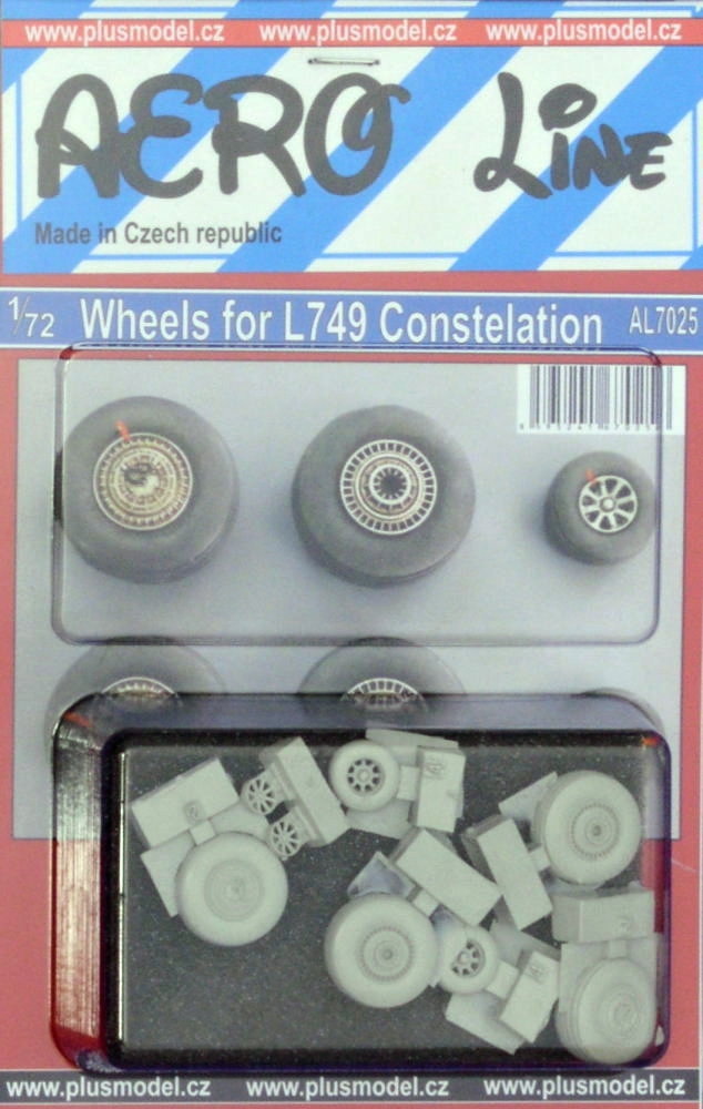 1/72 Wheels for L749 Constelation