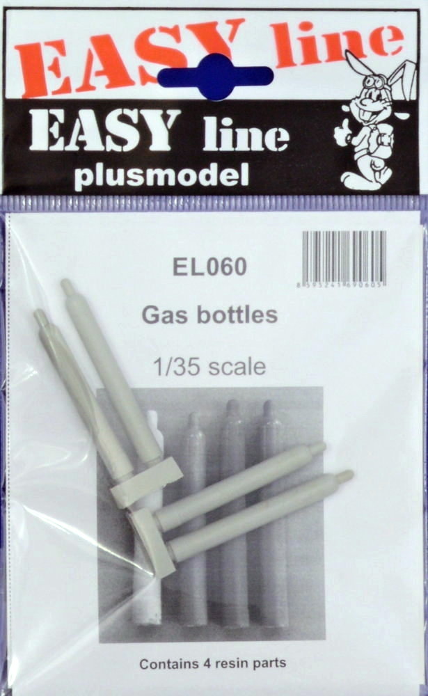 1/35 Gas bottles (4 pcs.) EASY LINE