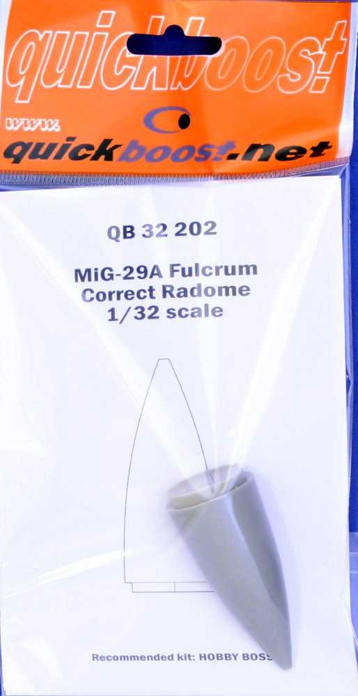 1/32 MiG-29A Fulcrum correct radome (HOBBYB)