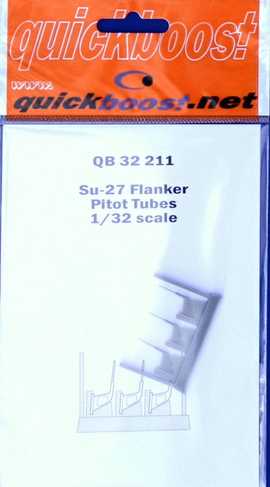 1/32 Su-27 Flanker pitot tubes