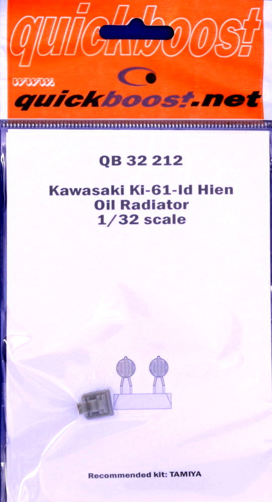 1/32 Ki-61-Id Hien oil radiator (TAM)