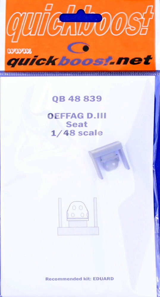 1/48 OEFFAG D.III seat (EDU)