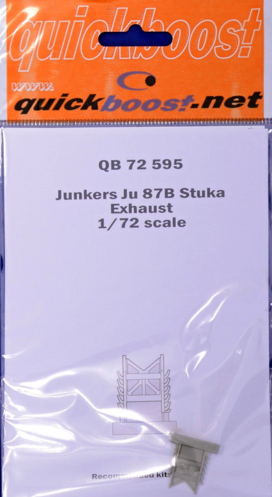 1/72 Ju 87B Stuka exhaust (AIRF)