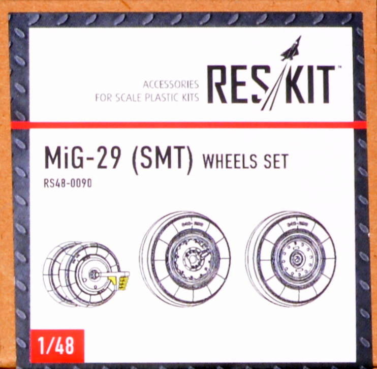 1/48 MiG-29 SMT wheels set (GHW)