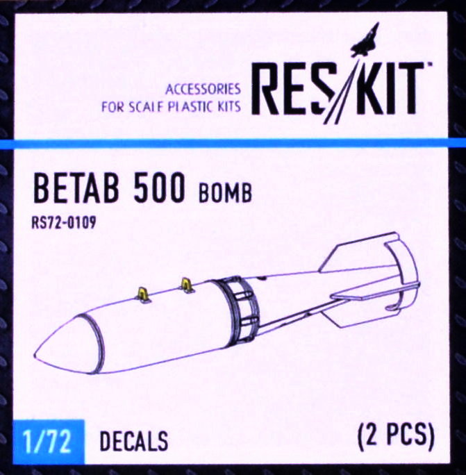 1/72 BETAB 500 Bomb (2 pcs.)