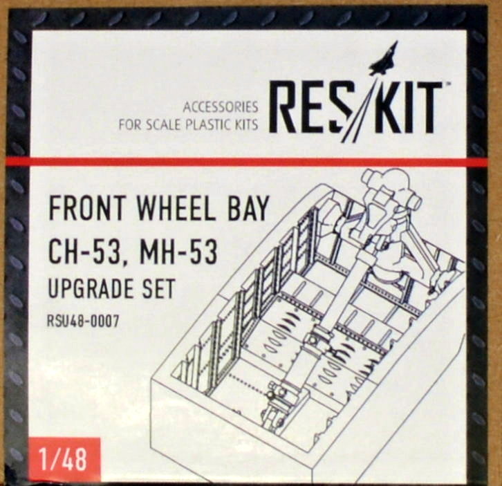 1/48 Front wheel bay CH-53, MH-53 (ACAD,REV)