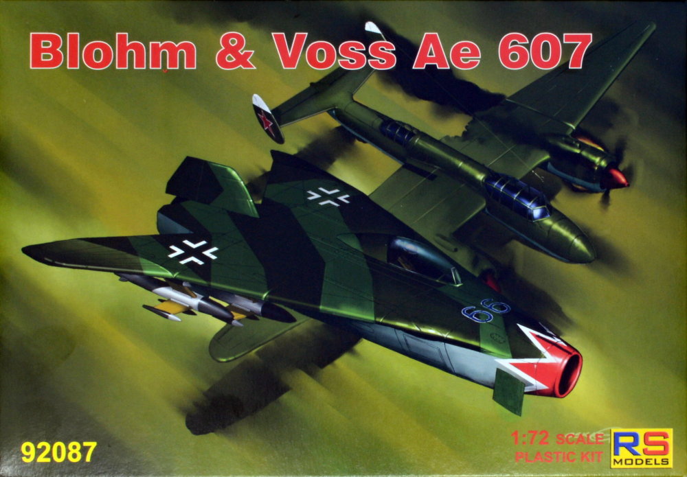 1/72 Blohm & Voss Ae 607 (4x camo)