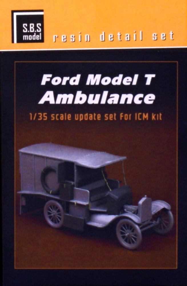 1/35 Ford Model T Ambulance - update set (ICM)