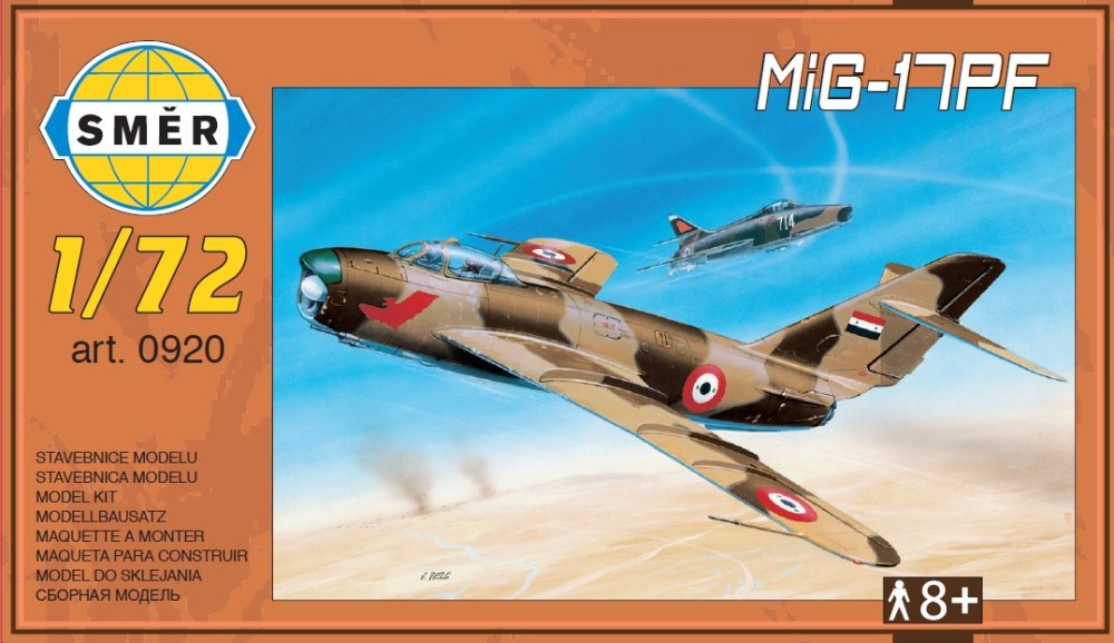 1/72 MiG-17PF (CSSR,USSR,Egypt,Germany)