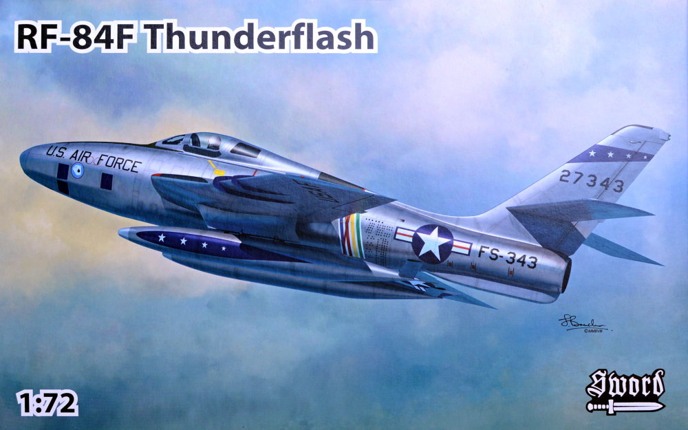 MODELIMEX Online Shop 1/72 RF84F Thunderflash (IT,BE,USAF,NL decals