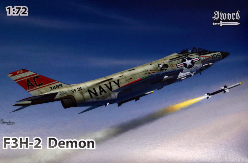 MODELIMEX Online Shop | 1/72 F3H-2 Demon (2x camo) | your favourite ...