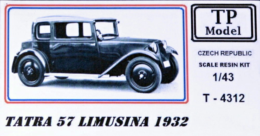 1/43 TATRA 57 Limousine 1932 (resin kit)